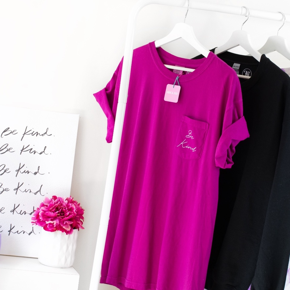 “Be Kind” Pocket Tee Shirt